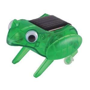 Mini Solar Robot Kit   Happy Hopping Frog: Toys & Games