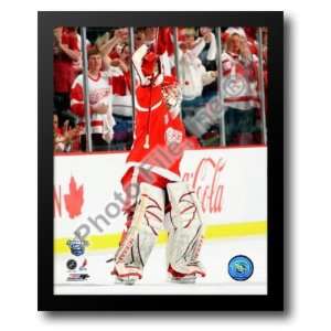  Chris Osgood, first star of Game 1 of the 2008 NHL Stanley 