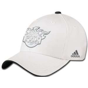  Phoenix Suns White Flex Fit Hat / Cap: Sports & Outdoors