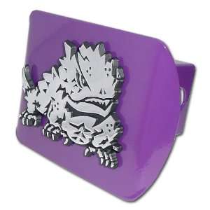  Texas Christian University Horned Frog Purple Hitch Cover 