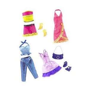 Barbie Fashions   12 Pc + Fashion Trend Set   Outfits, Accessories 