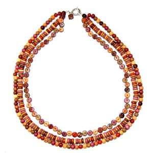  24 in. Exotic Wood Necklace   Sofia Collection Style 2MX Jewelry