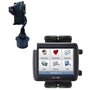   Car Cup Holder for the Mio Moov R303   Gomadic Brand GPS & Navigation