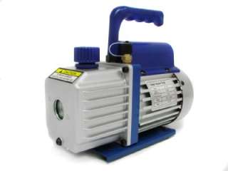    Stage Rotary Vane Vacuum Pump R410a R134 HVAC A/C Air Refrigerant