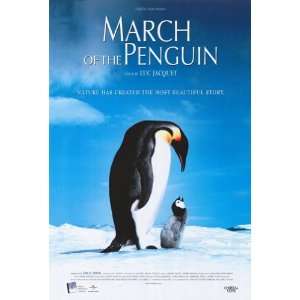  March of the Penguins HIGH QUALITY MUSEUM WRAP CANVAS 
