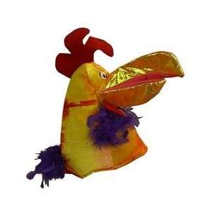  Crazy Rooster Mardi Gras Party Hat Toys & Games