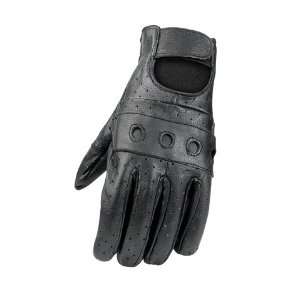  Mossi Mens Leather Motorcycle Riding Glove 2xlarge Black 