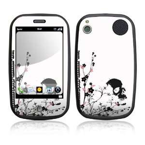  Skulls and Flowers Design Decal Skin Sticker for Palm Pre 
