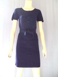   dress with removable sash tie waist buttons detail at chest slip on