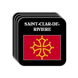  Midi Pyrenees   SAINT CLAR DE RIVIERE Set of 4 Mini 