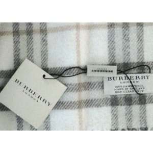  BURBERRY Giant Check Scarf: Everything Else