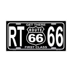  There 1st Class Route 66 License Plate Plates Tags Tag auto vehicle 