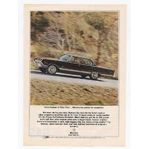  1964 Mercury Great Road Car Print Ad (12352)