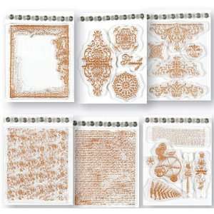  All 6 Clear Stamps & Rhinestones: Arts, Crafts & Sewing