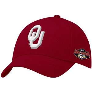 Nike Oklahoma Sooners Crimson Red River Rivalry Flex Fit Hat:  