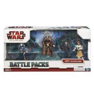  Jedi Showdown Star Wars the Clone Wars Battle Packs Toys & Games