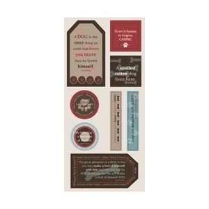  Chipboard Quote Stickers   Dog Arts, Crafts & Sewing