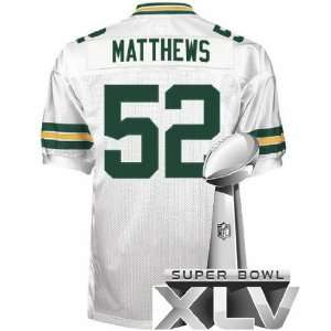  Green Bay Packers NFL Jerseys #52 Clay Matthews III WHITE 