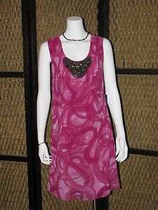 Simply Vera Wang Pink Dress w/Jewel Detail (size XL)  