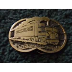   Belt Buckle (silver tone) KENWORTH   KING OF THE ROAD 