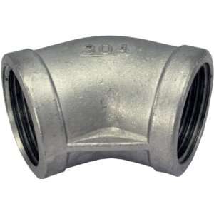   Female (45° Angle) Stainless Steel NPT Pipe Fitting 304 SUS304 SS304