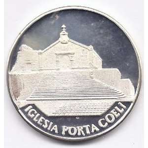  Iglesia Porta Coeli, San German, Puerto Rico Silver Medal 