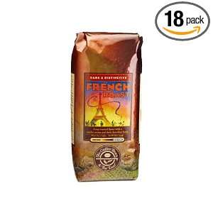 The Coffee Bean & Tea Leaf French Roast, 2.5 Ounce Pouches (Pack of 18 