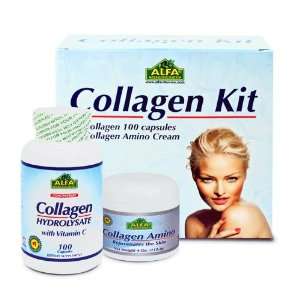  Alfa Vitamins Collagen Kit 2 Products Beauty
