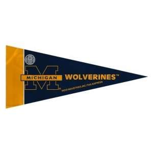   Wolverines UM NCAA Mini Pennants   8 Piece Set