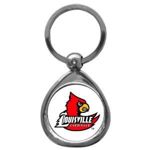  Collegiate Key Chain   Louisville Cardinals Sports 