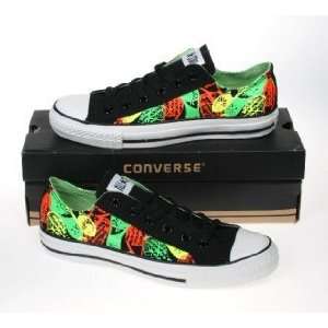  Converse Mens Size 13 Foot All Star Neon Print Ox Lo Shoes 