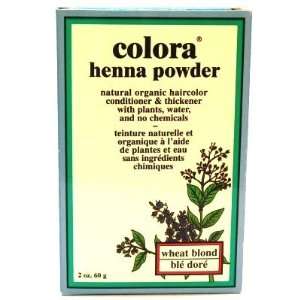  Colora Henna Veg Hair Wheat Blonde 2 oz. (Case of 6 