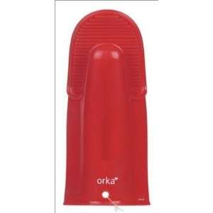 ORKA Silicone Oven Mitt   11 Red by ISI North America:  