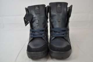 ROCAWEAR   SON OF ROC MENS ANKLE BOOT NAVY LEATHER SIZE 12 (#77 