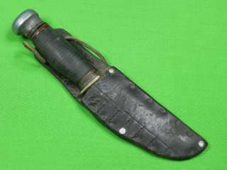   US MARBLES Buster Brown Health Shoes Hunting Knife with sheath  