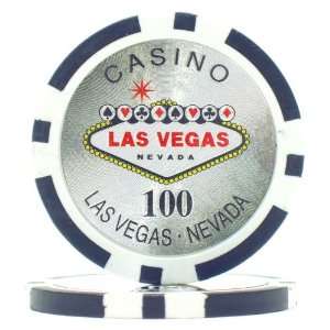  15g Clay Laser Las Vegas Chip   100