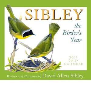  David Allen Sibley The Birders Year 2011 Boxed Calendar 