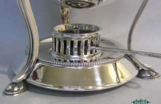  Luxurious English Silver Plated Egg Warmer / Coddler Server  