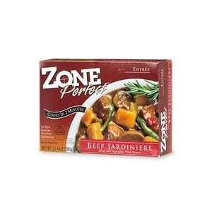 ZonePerfect Complete Balanced Nutrition Meal, Beef Jardinere, Case of 