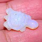 57 ct natural multi colo r play of colour opal turtle $ 69 99 time 