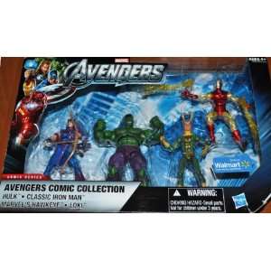   Marvel The Avengers Exclusive Comic Collection 4 Pack 02: Toys & Games