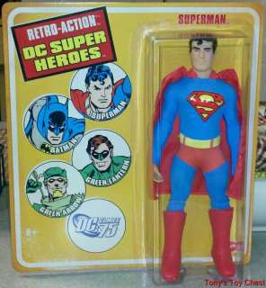 DC SUPERHEROES RETRO ACTION MEGO STYLE SUPERMAN  