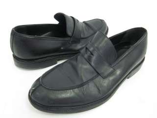 BANANA REPUBLIC Mens Black Dress Loafers Shoes Sz 10.5  