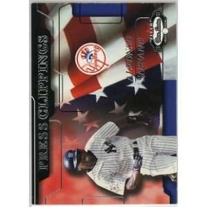  Alfonso Soriano New York Yankees 2002 Fleer Box Score 