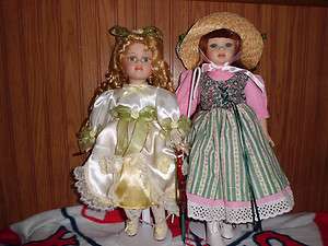 Seymour mann 18 porcelain doll & a 18 Angelina porcelain doll  