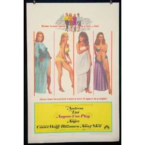  Ursula Andress Anyone Can Play Linen poster