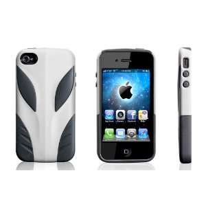  White Alien Case for Iphone 4 4G 4GS AT&T / Verizon Brand 