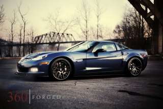 Corvette C6 Z06, ZR1 360  Forged Concave Wheels Full Carbon  