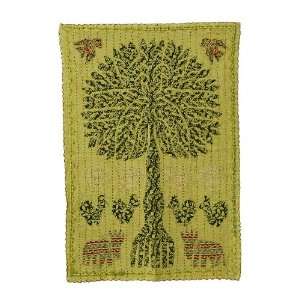  Tree of Life Cotton Wall Hanging Tapestry Size 34 X 23 