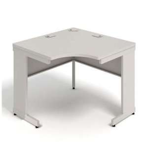    Corner Work Table with Curved Front 42 x 30
